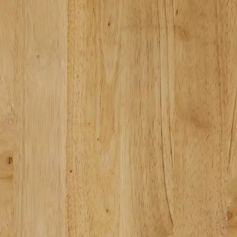 Table d'appoint cannelée en bois de style bohème avec tiroir marron