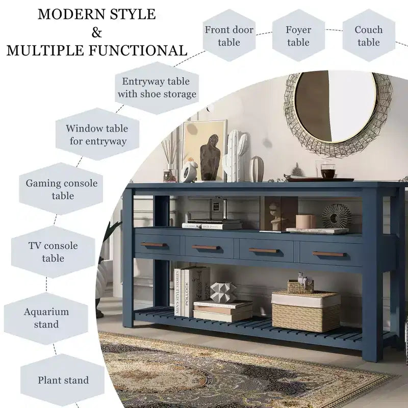 Console moderne / Table d'appoint pour salon