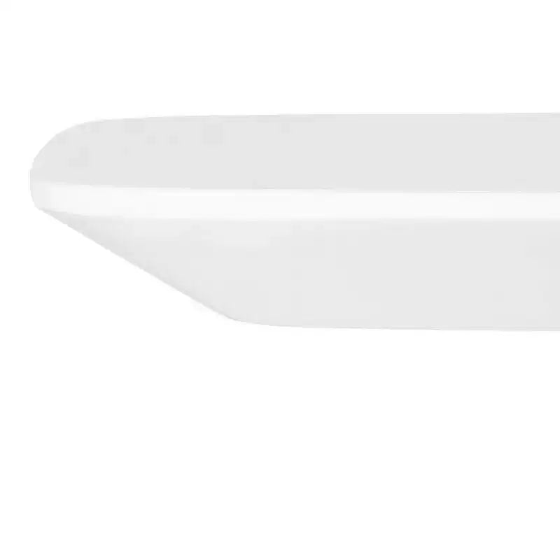 Table basse - Blanc/Brun foncé