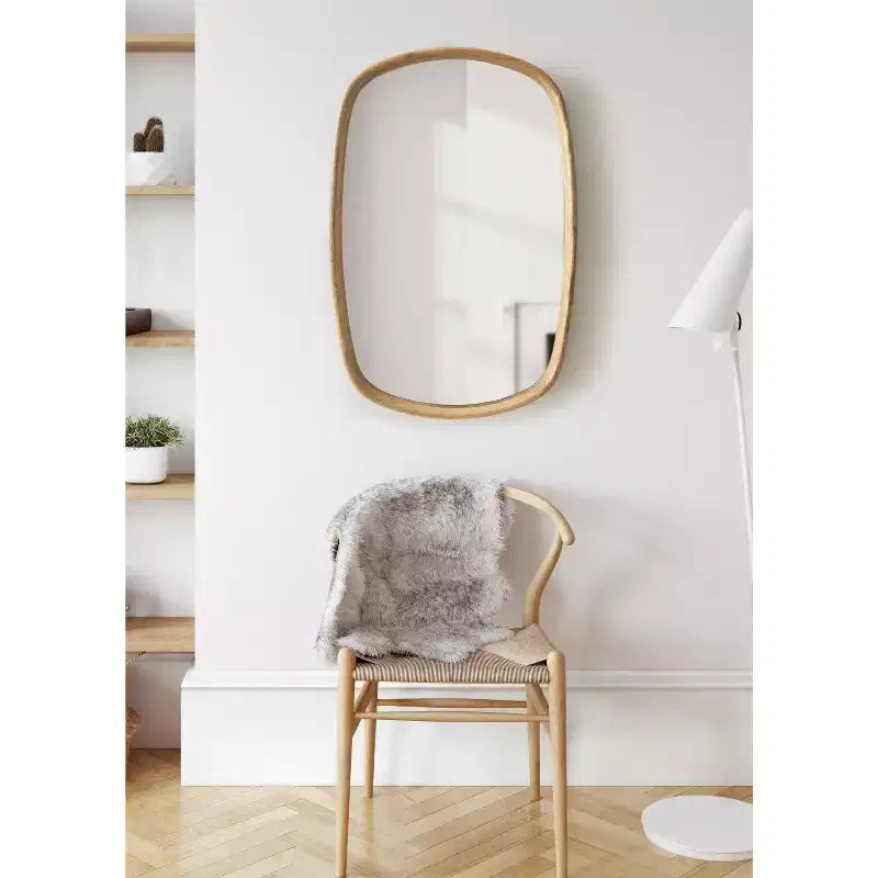 Miroir mural encadré