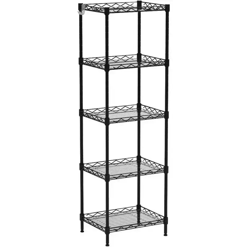 SONGMICS Wire Shelving Unit 5-Tier Kitchen Storage Shelf