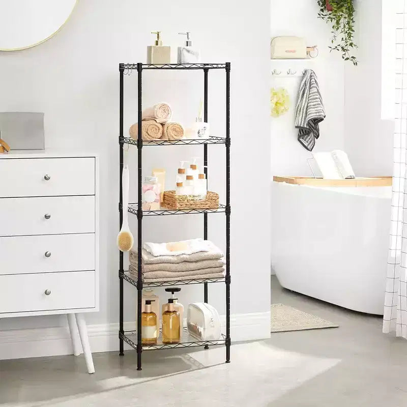 Étagère métallique à 5 niveaux pour cuisine
