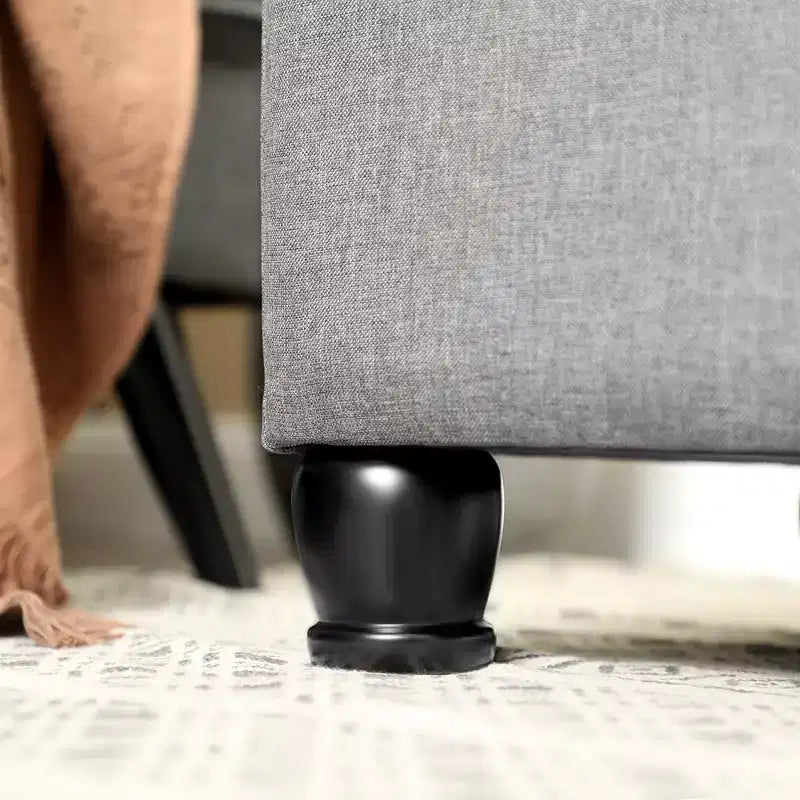 Banc Ottoman de Rangement Long, Tabouret de Bout de Lit avec Rangement, Capacité de Charge Solide