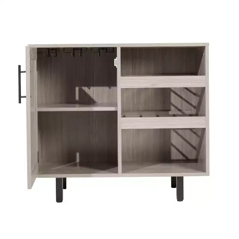Meuble Bar et Buffet Classique avec Meuble Bas à Porte Unique Style Shaker