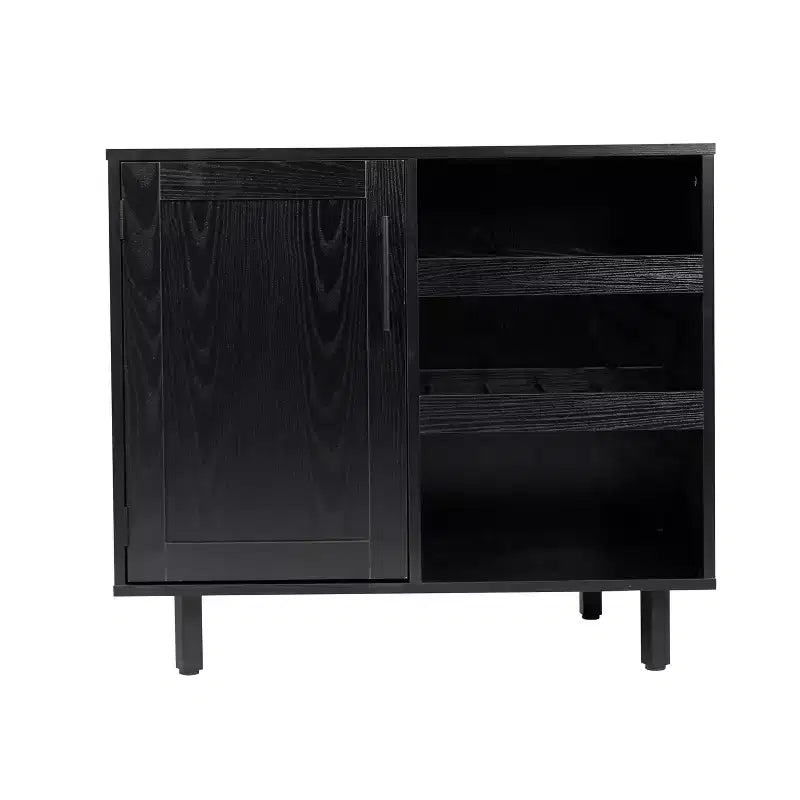 Meuble Bar et Buffet Classique avec Meuble Bas à Porte Unique Style Shaker