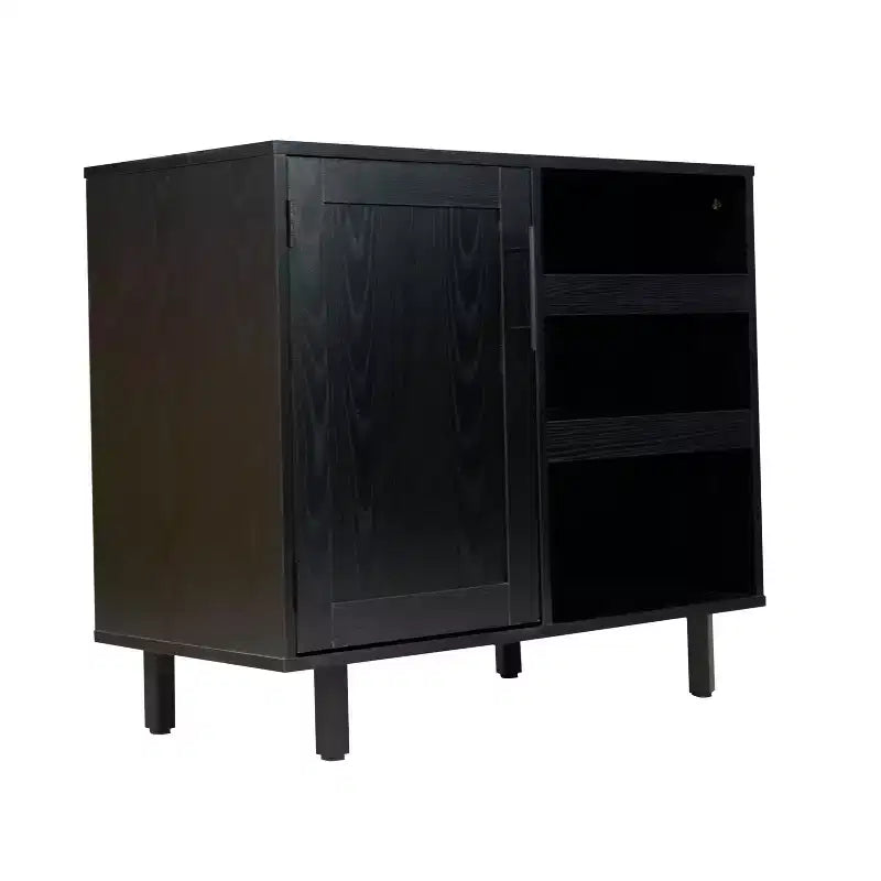 Meuble Bar et Buffet Classique avec Meuble Bas à Porte Unique Style Shaker