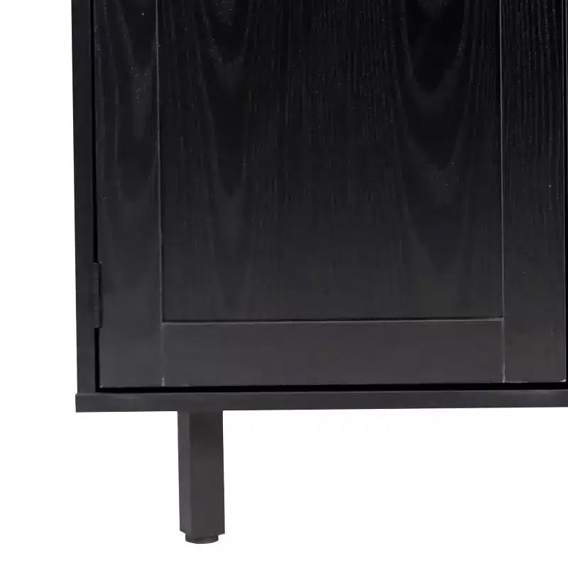 Meuble Bar et Buffet Classique avec Meuble Bas à Porte Unique Style Shaker