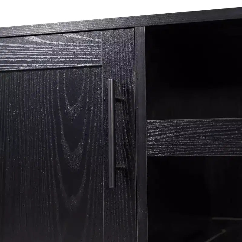 Meuble Bar et Buffet Classique avec Meuble Bas à Porte Unique Style Shaker