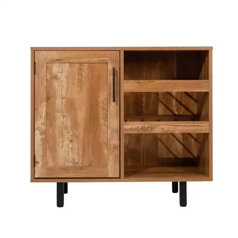 Meuble Bar et Buffet Classique avec Meuble Bas à Porte Unique Style Shaker