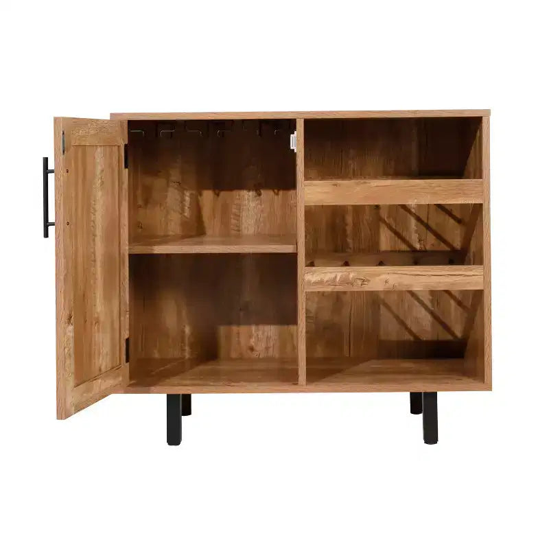 Meuble Bar et Buffet Classique avec Meuble Bas à Porte Unique Style Shaker