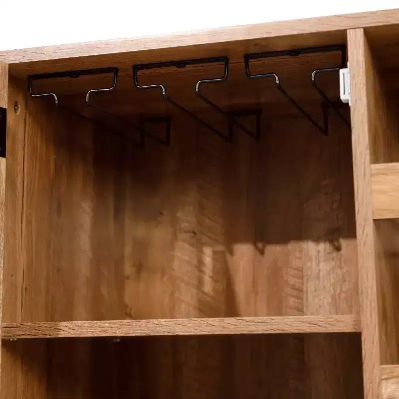 Meuble Bar et Buffet Classique avec Meuble Bas à Porte Unique Style Shaker
