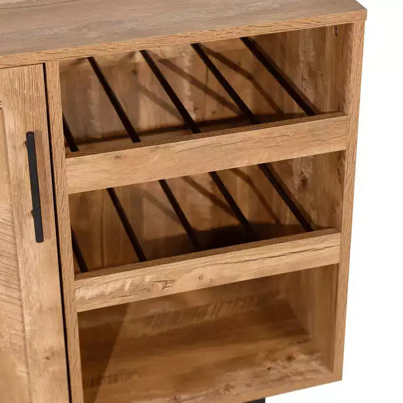 Meuble Bar et Buffet Classique avec Meuble Bas à Porte Unique Style Shaker