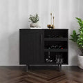 Meuble Bar et Buffet Classique avec Meuble Bas à Porte Unique Style Shaker