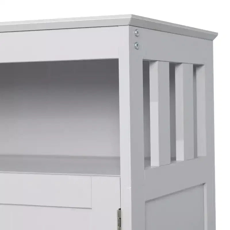 Buffet et vaisselier avec armoire de rangement et étagère supérieure