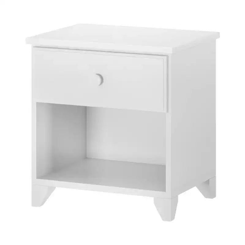 Table de chevet classique en bois avec 1 tiroir, pour enfant / Table d'appoint / Petite table de chevet