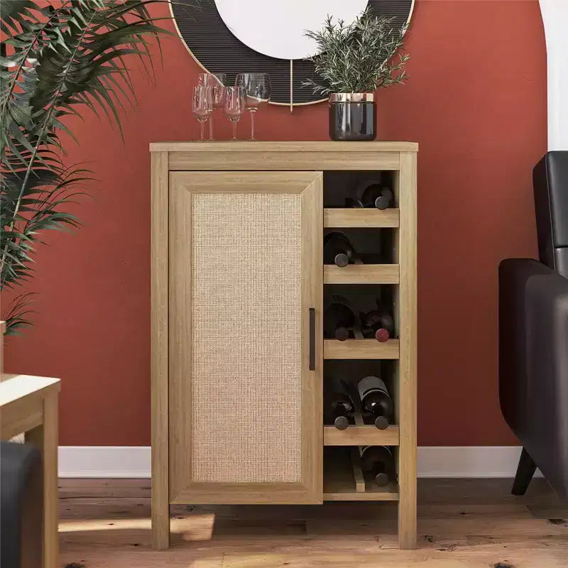 Meuble bar à cloisons ajustables