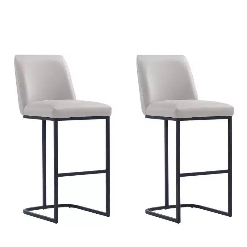 Confort Lot de 2 tabourets de bar
