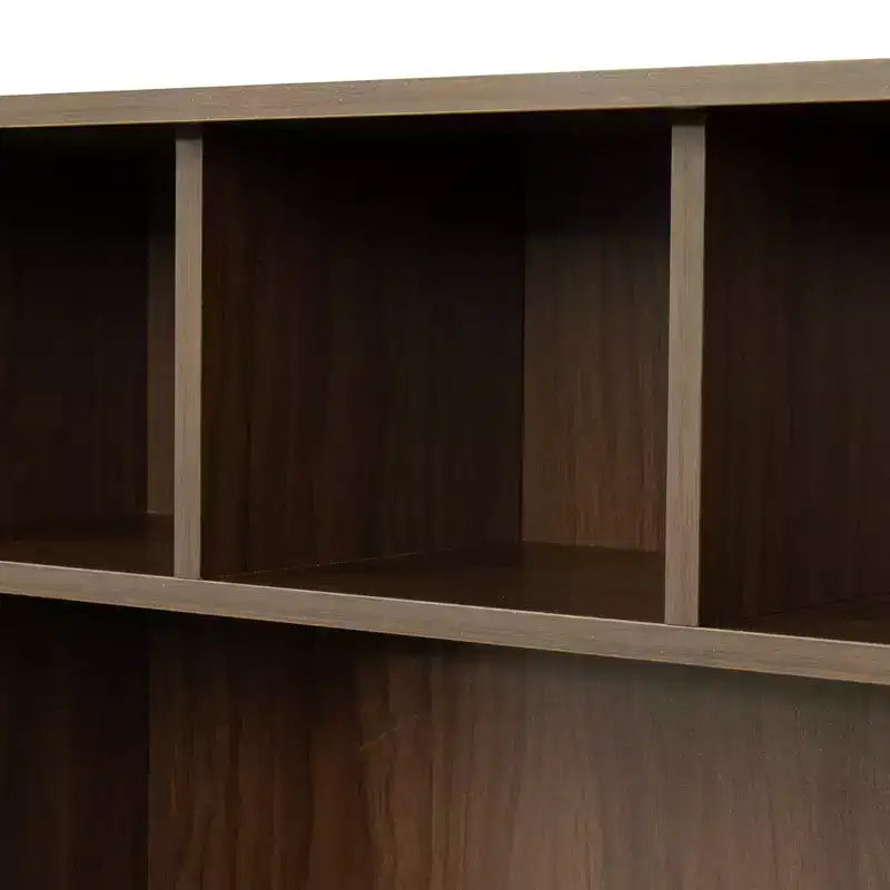 Bureau d'ordinateur à domicile avec étagère, bureau d'écriture, poste de travail