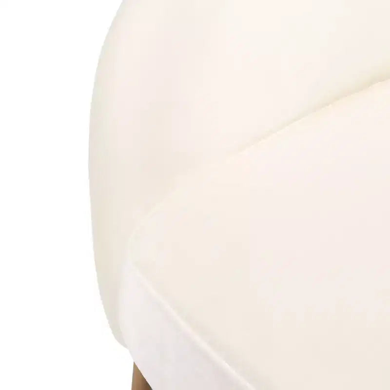 Fauteuil d'appoint en velours