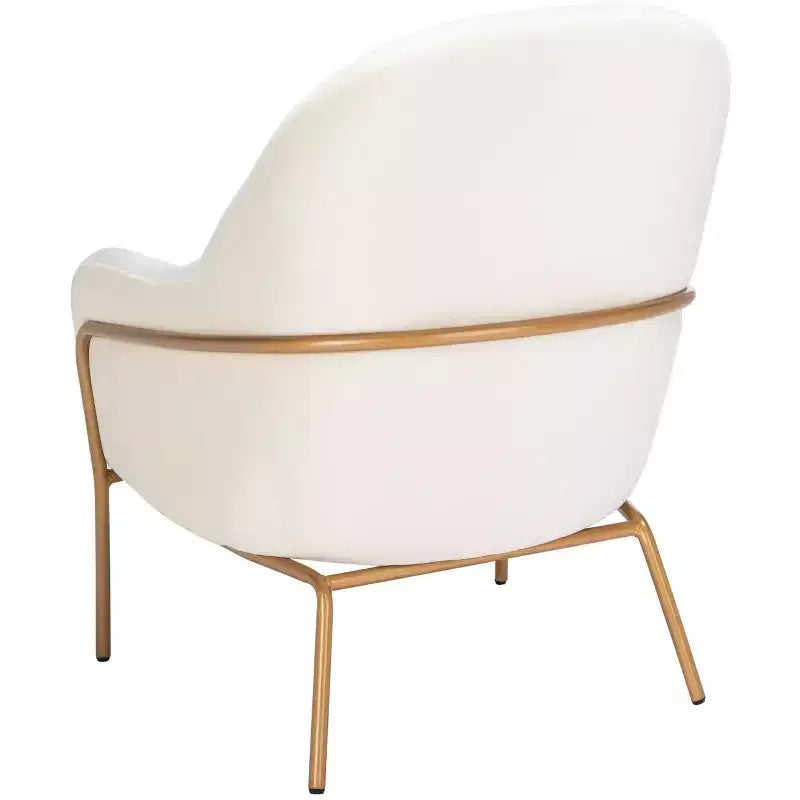 Fauteuil d'appoint en velours