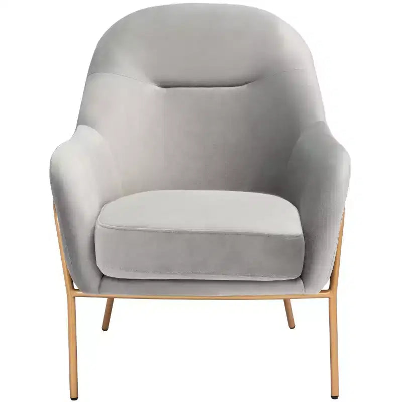 Fauteuil d'appoint en velours
