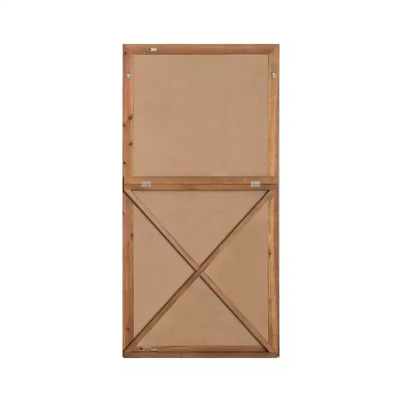 Miroir sur pied en bois pleine longueur