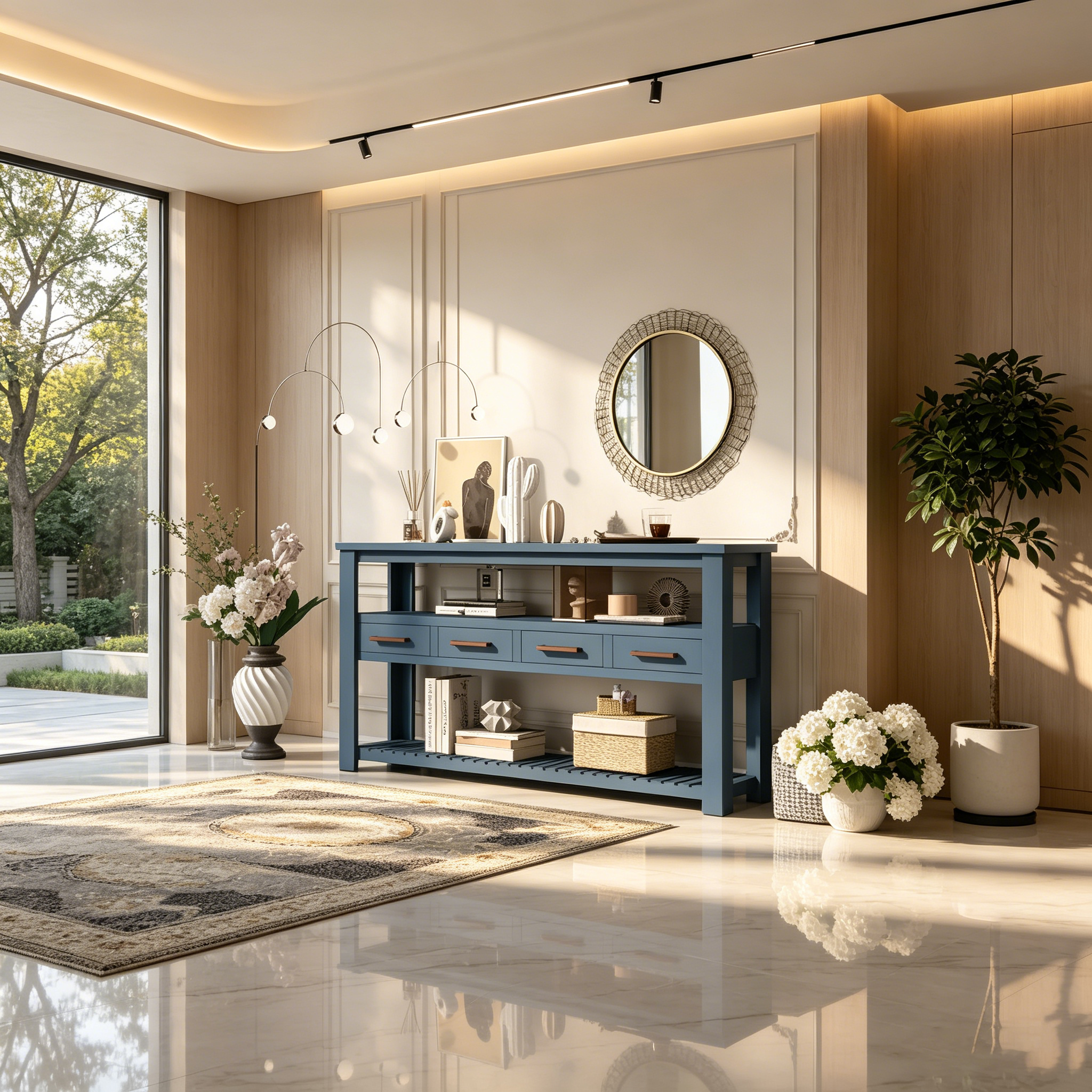 Console moderne / Table d'appoint pour salon